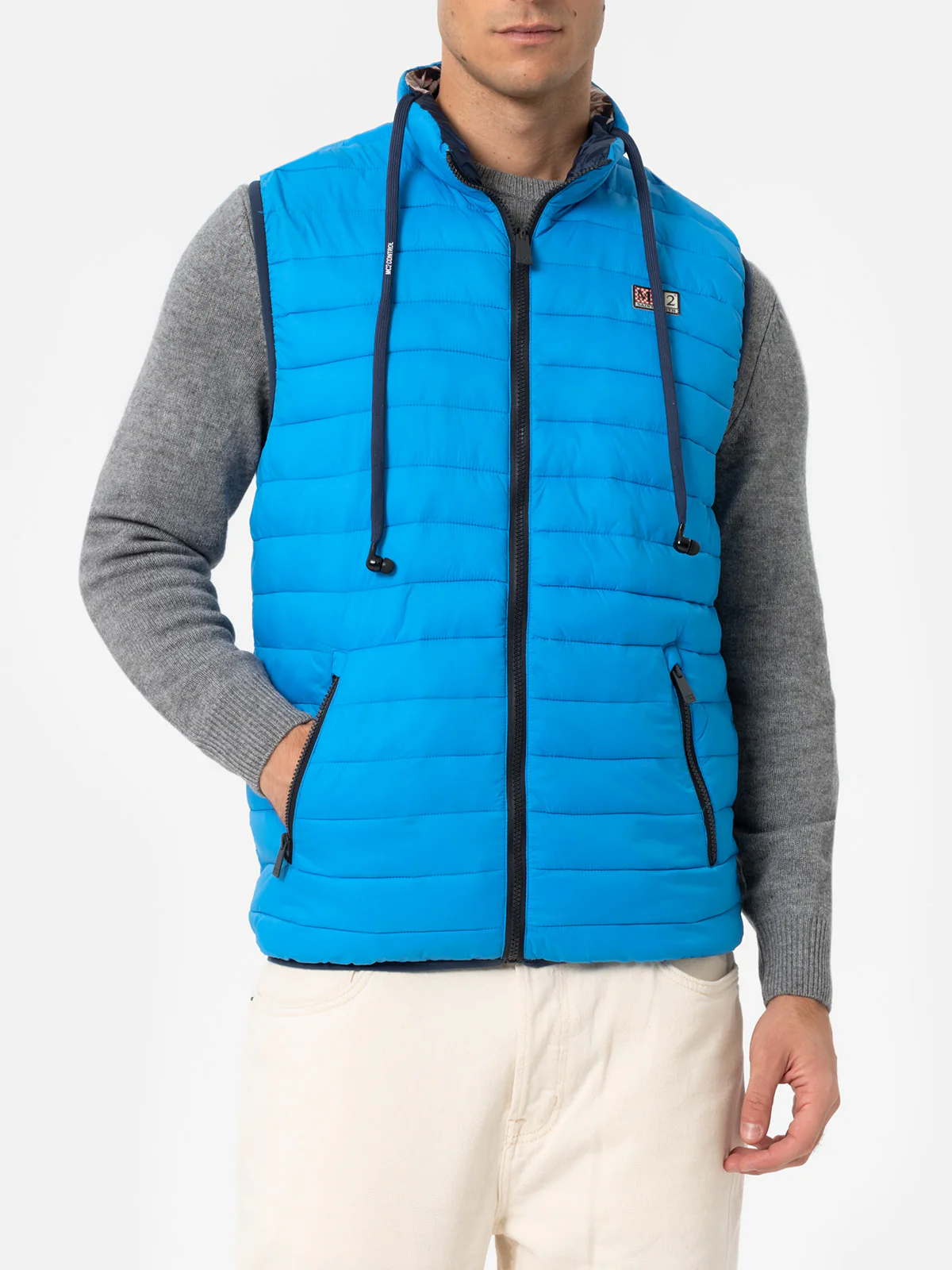 Chaleco acolchado azul Aspen