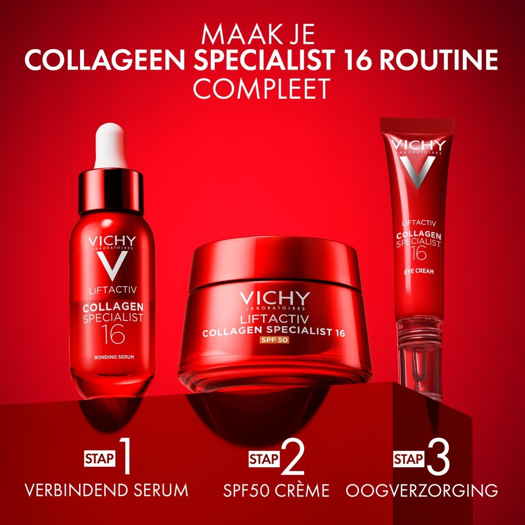 Cremă de zi Vichy Liftactiv Collagen Specialist SPF 16 SPF 50 - 50 ml