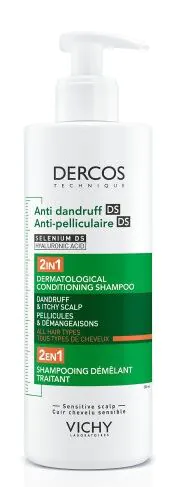 Vichy Dercos Szampon przeciwłupieżowy z odżywką 2w1