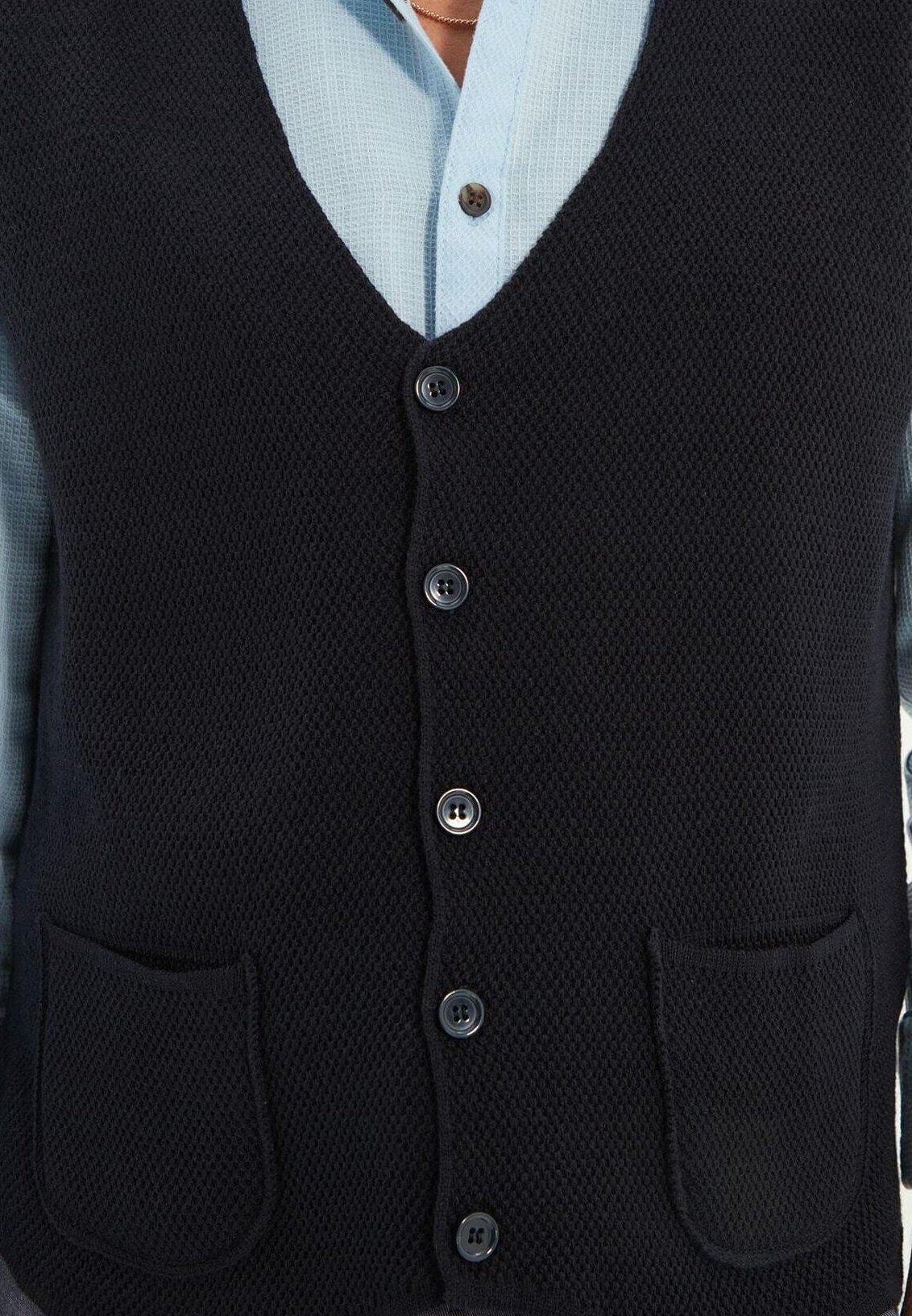 Trendyol Vest - donkerblauw