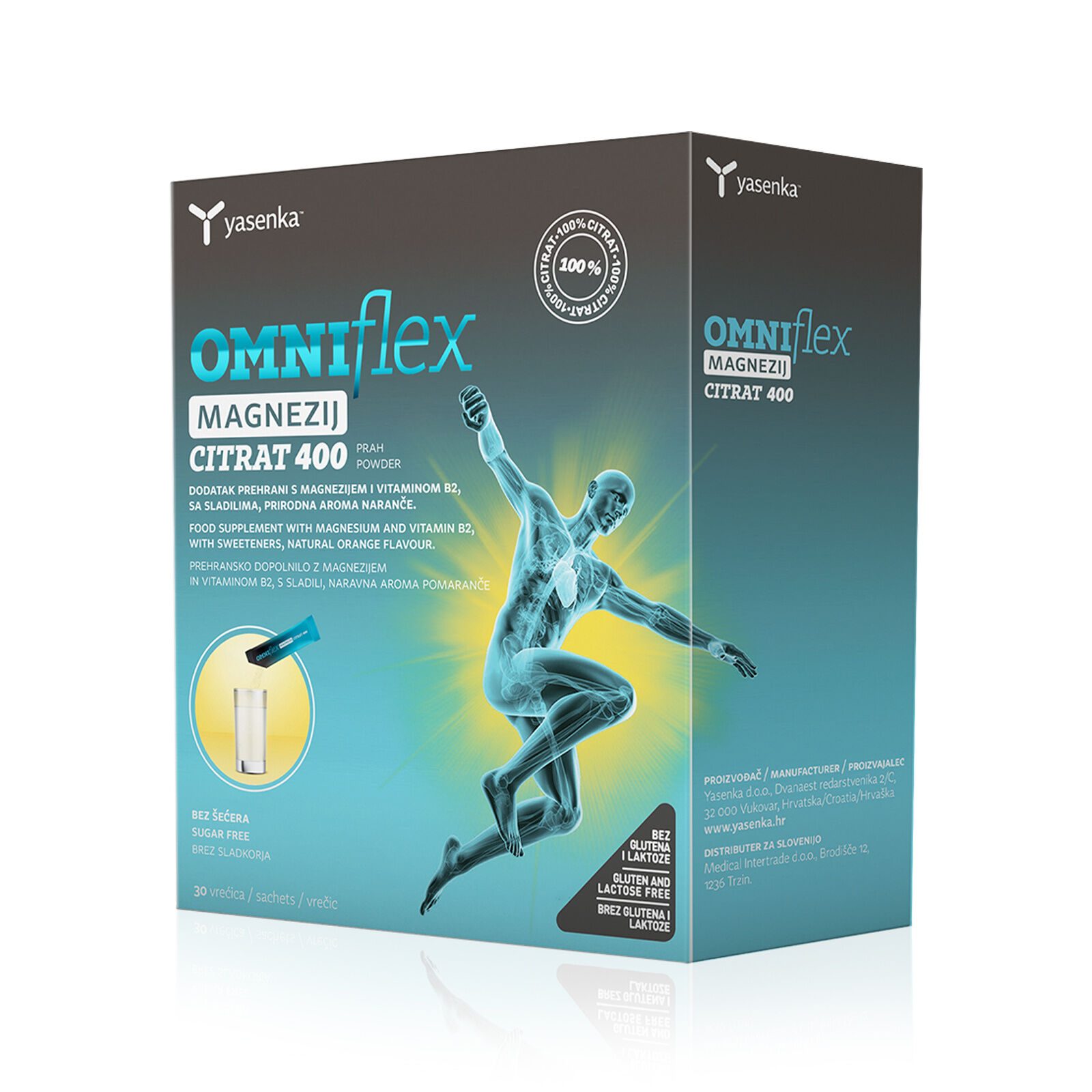 Yasenka Omniflex Citrate de Magnésium 400