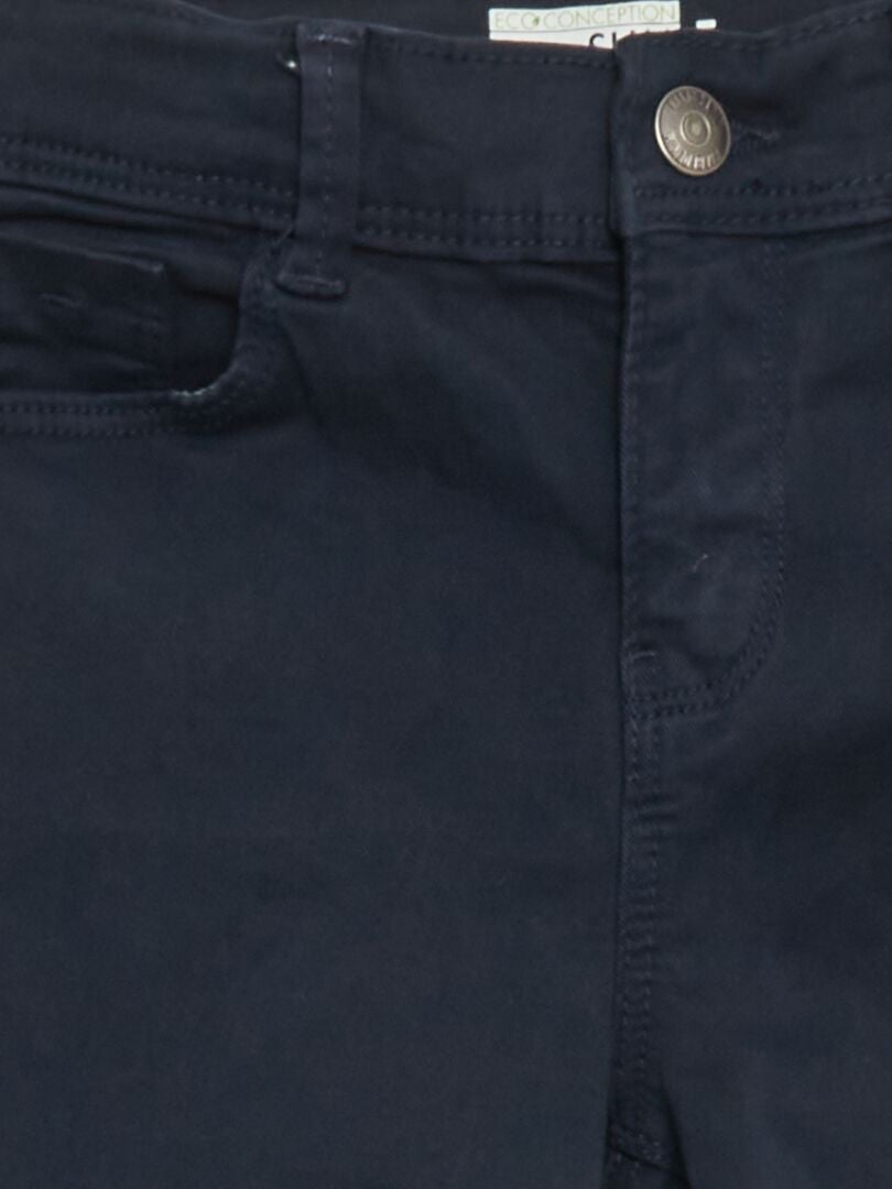 Slim fit jeans - marineblauw