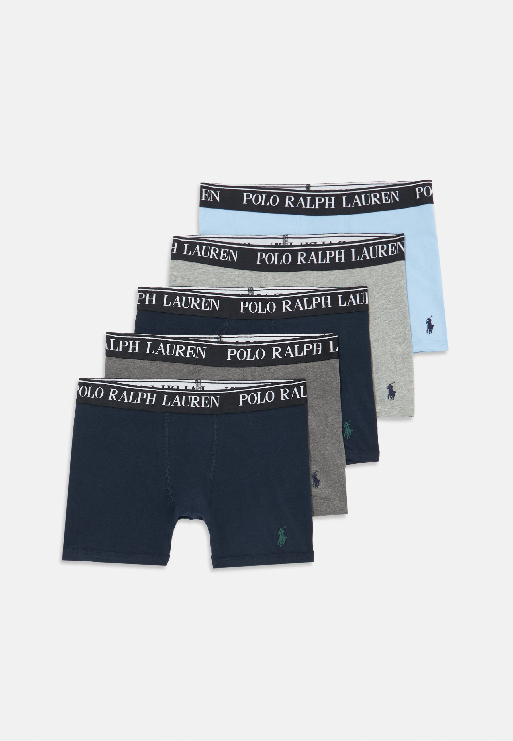 Polo Ralph Lauren 5 PACK - Bokserki - biurowy niebieski/ecru/jasnoniebieski
