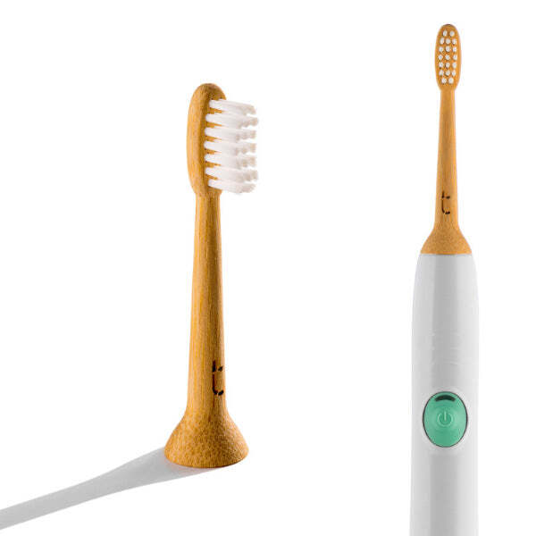 Truthbrush Bamboo Sonic -sähköhammasharjan päät x 2 pakkaus
