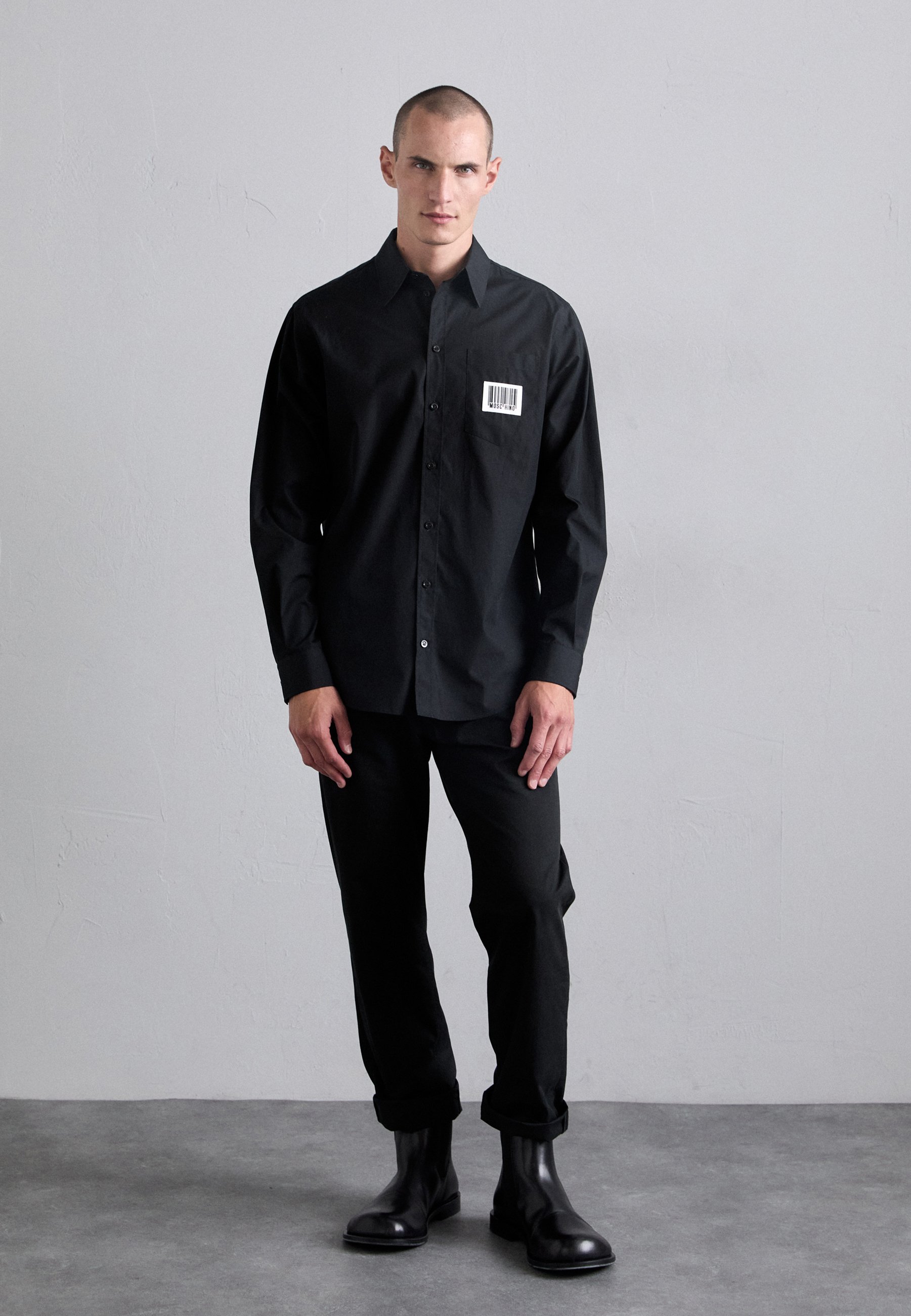 MOSCHINO Klassieke enkellaarsjes - nero