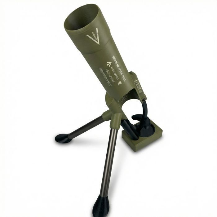 Bottle Opener - NAPASA - 51mm Mortar - Green - Automatic Bottle Opener with Cap Launcher - Tactical Design