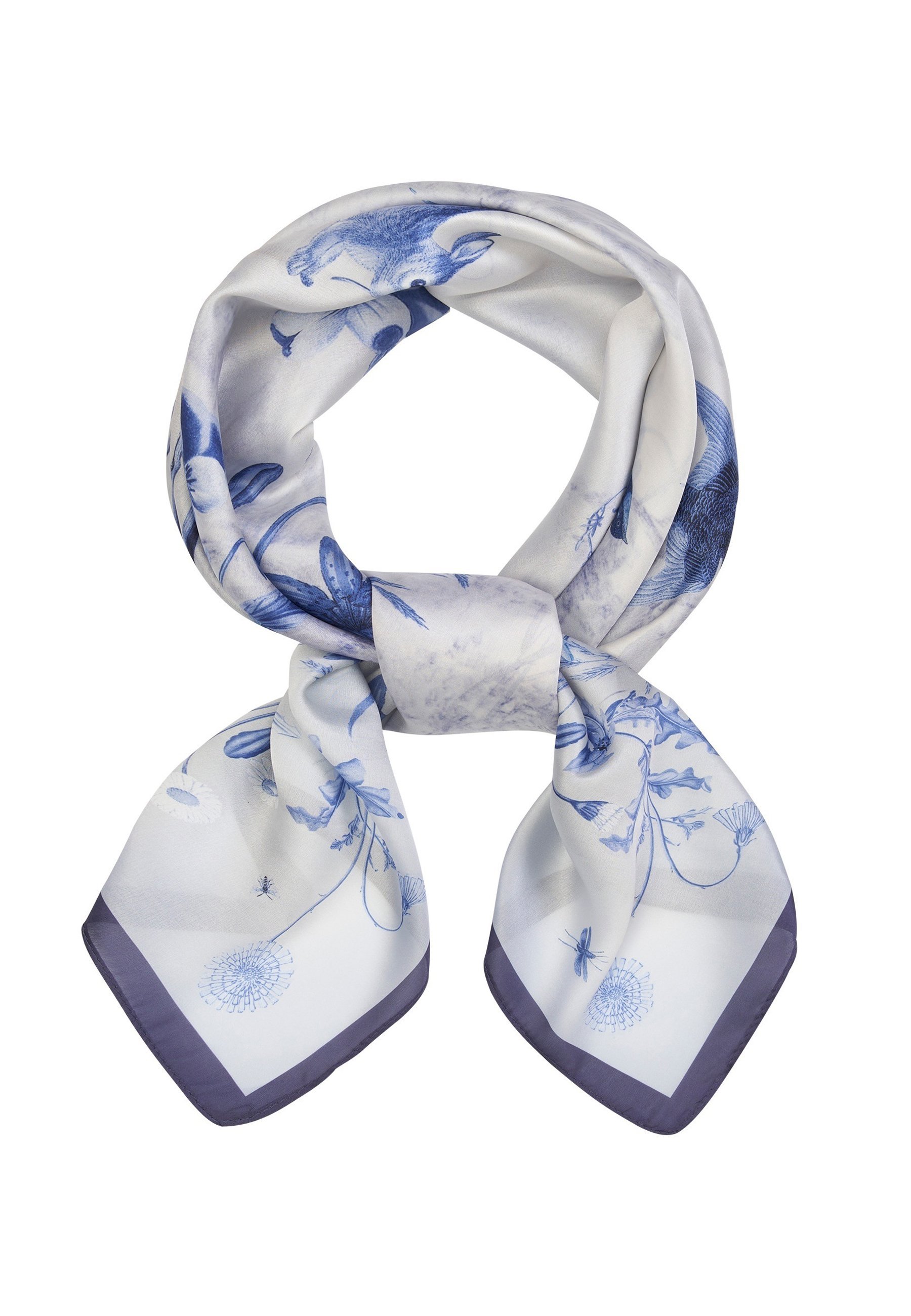 FABLE ENGLAND BUNNY BLUES NARRATIVE SQUARE - Sjaal - blauw