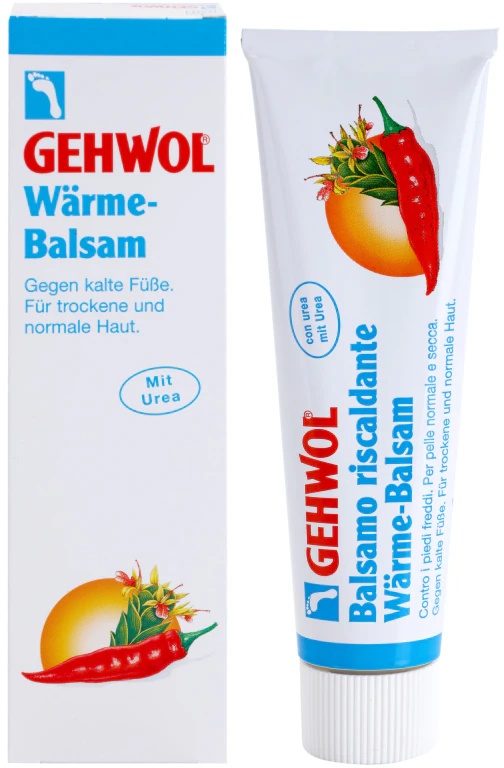 Gehwol Classic sildošais pēdu balzams ar mitrinošu efektu normālai un sausai ādai