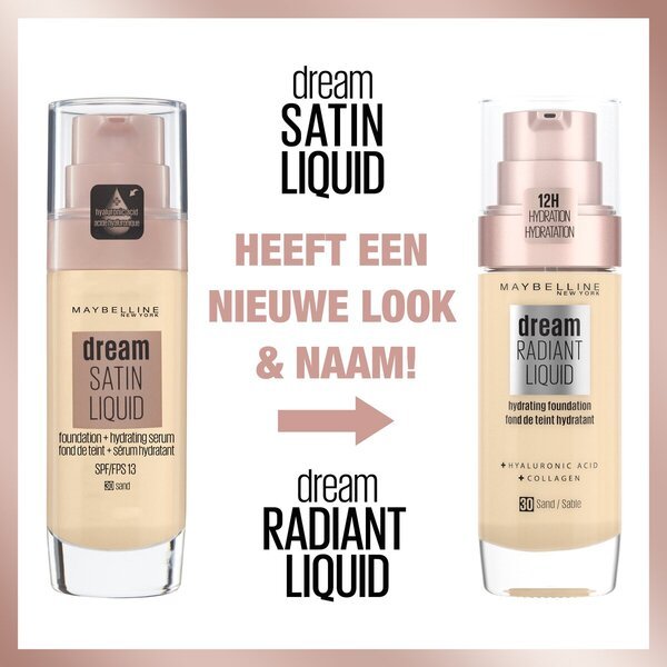 Tekutý make-up Maybelline New York Dream Radiant Liquid 21 Nude 30 ml