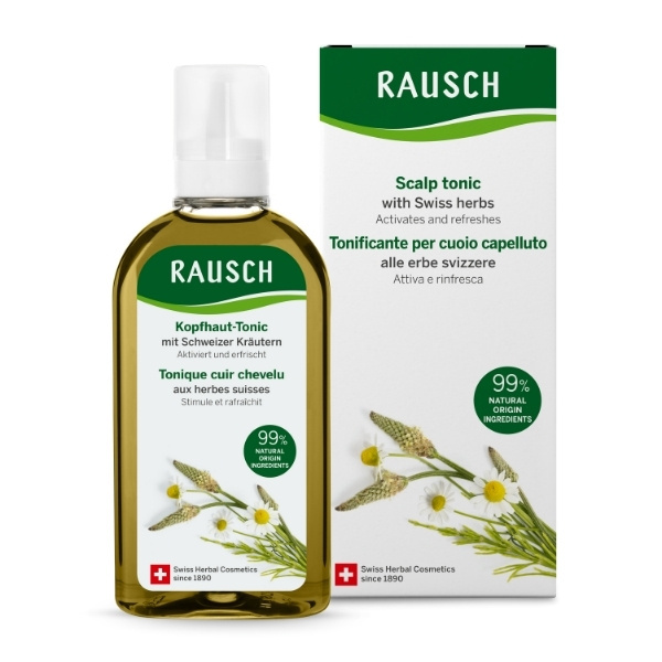 Rausch Hoofdhuidtonic met Zwitserse kruiden 200 ml