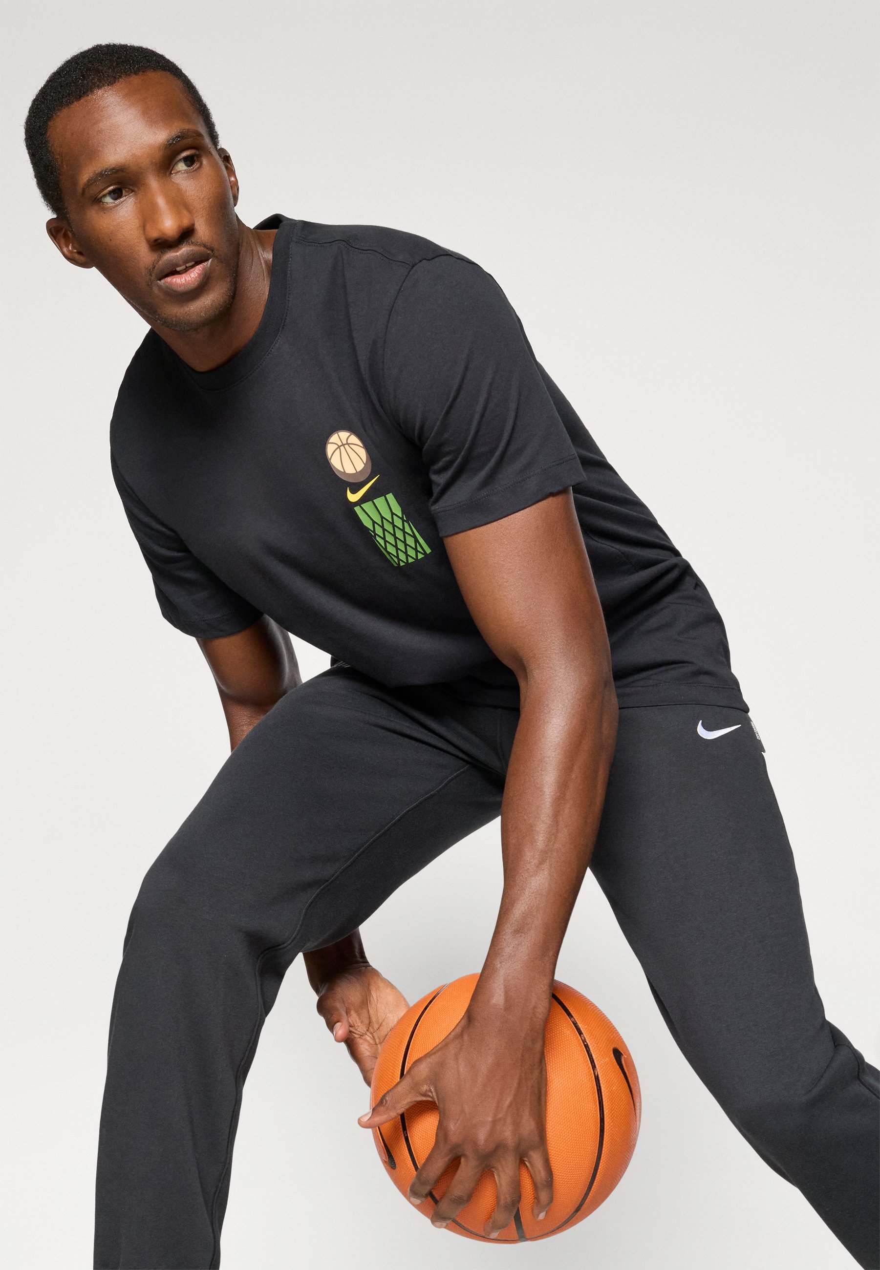 Nike Performance TEE ICON - Tričko s potiskem - černá