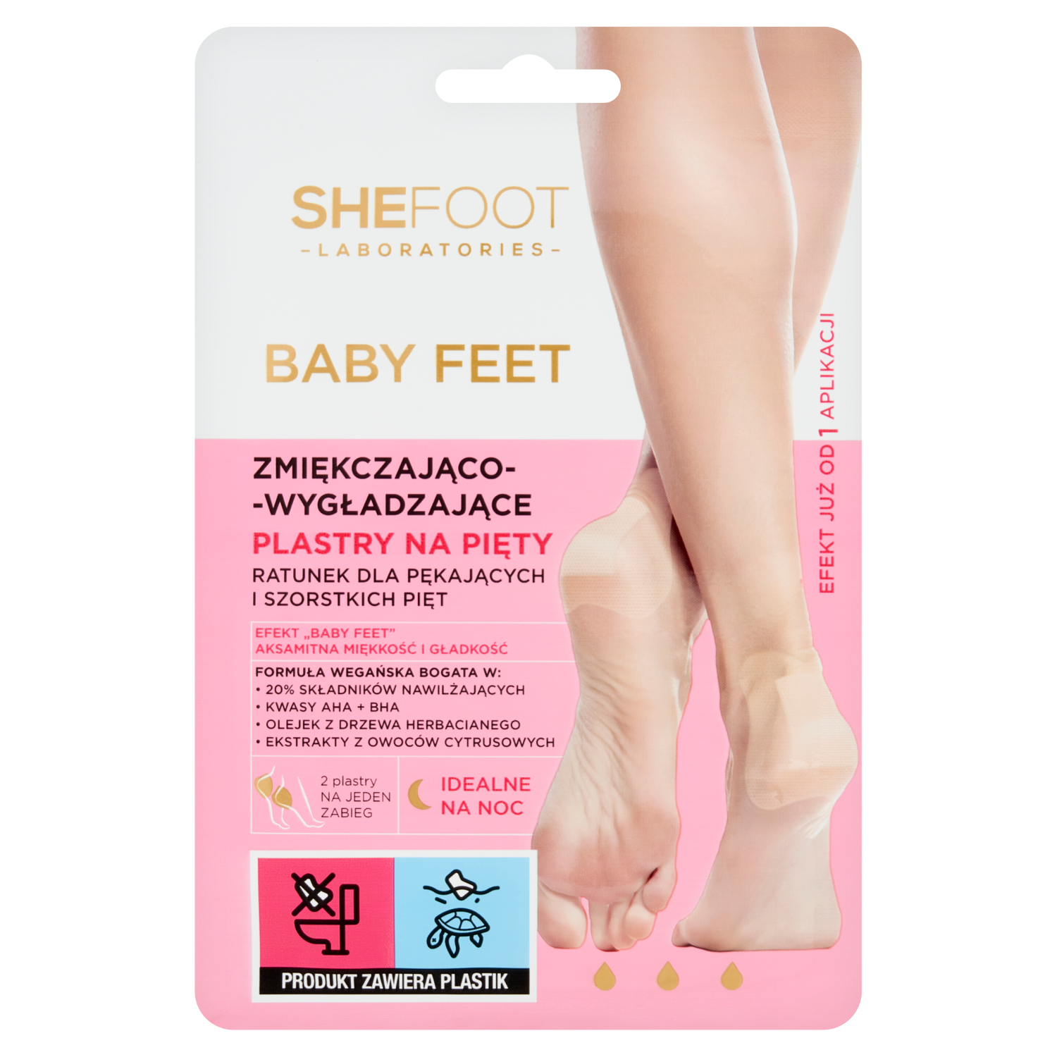 Shefoot otroške noge