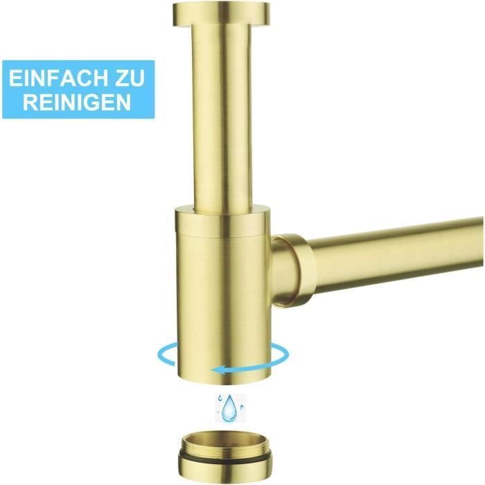 Escurridor, fregadero horizontal en forma de T para desagüe de lavabo.
