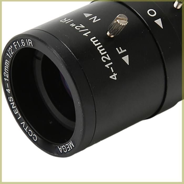 Lente de cámara Cocosity con montura CS - Lente telefoto zoom industrial HD para proyector