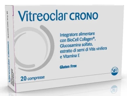 VITREOCLAR Vitreoclar Crono 20 tabletten Voedingssupplement voor bindweefsel