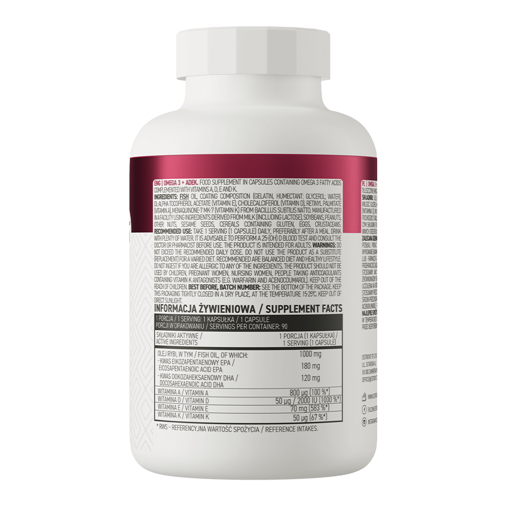 OstroVit Omega 3 + ADEK