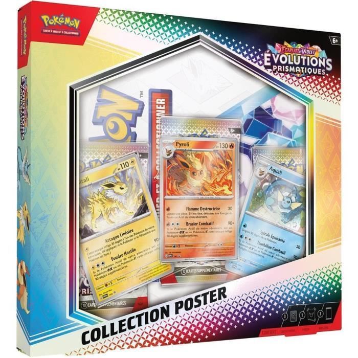Pokémon: Scarlatto e Viola – Prism Evolutions EV08.5: Poster Box