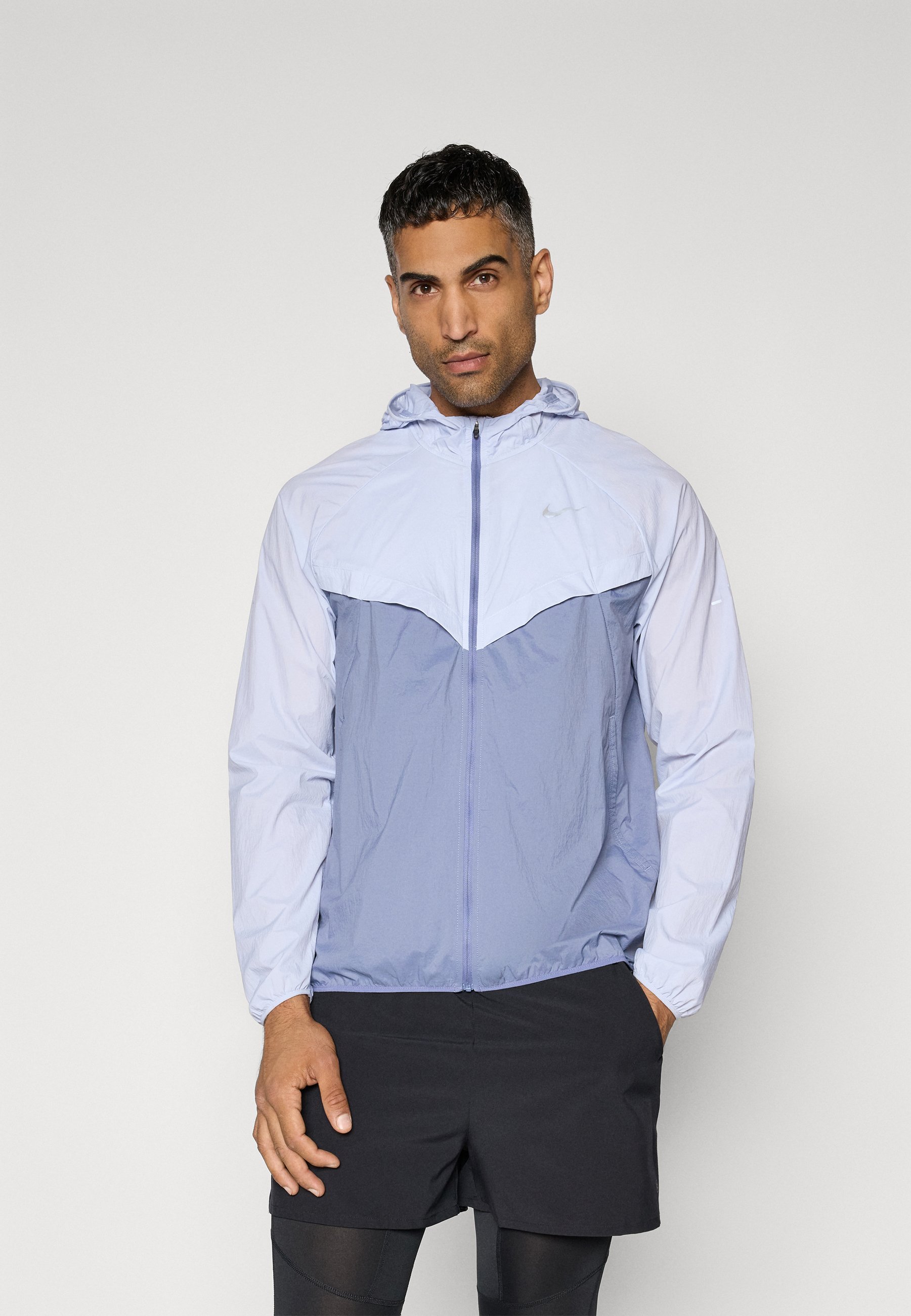 Nike Performance RPL STRIDE - Geacă de vânt - ghost world/indigo