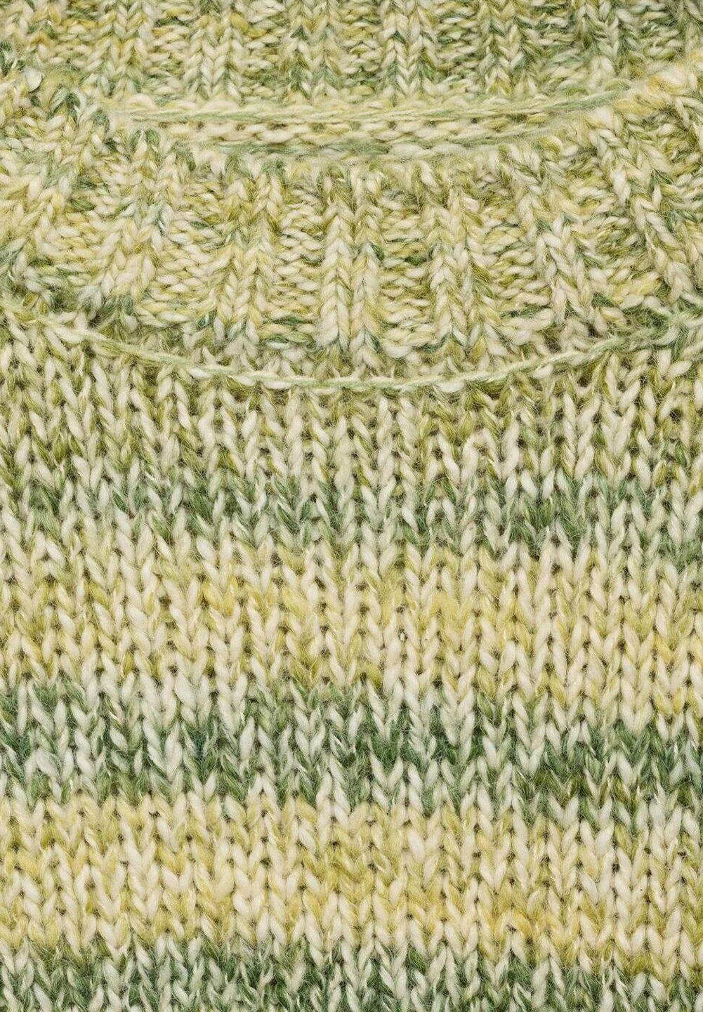 Pull Mango pour enfant - vert clair