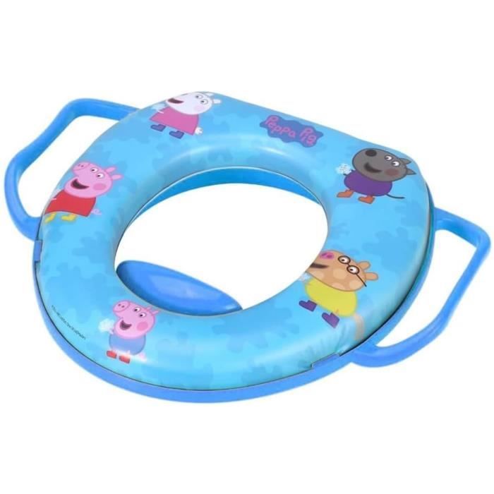 Riduttore per sedile WC - THERMOBABY - Comfort con maniglie - Peppa Pig