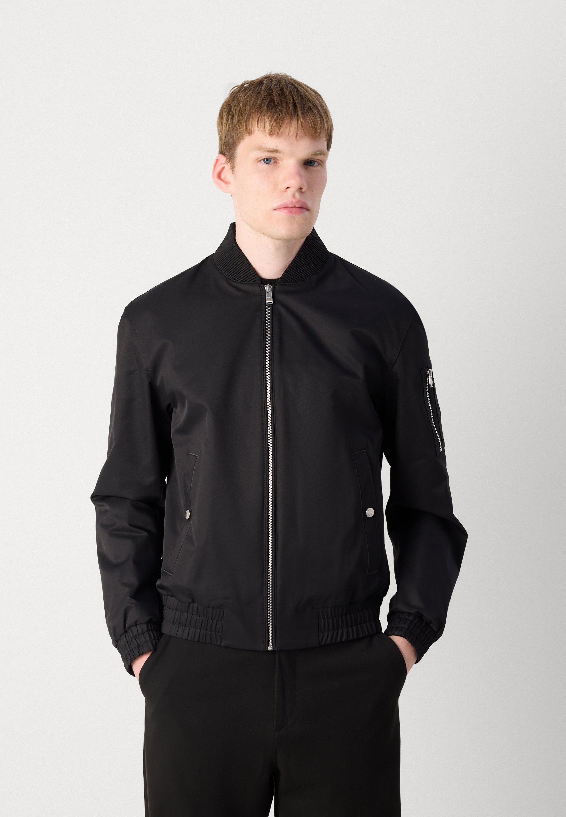 BOSS COMBER - Bomberjack - zwart