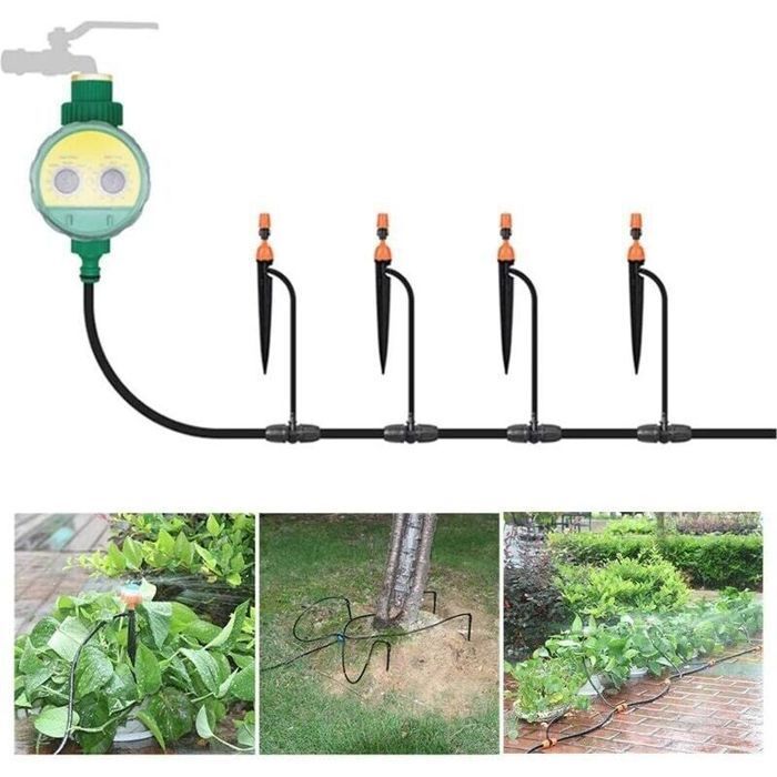 Timer automatico per irrigazione - Virex® - Timer digitale - Durata irrigazione 1-120 min