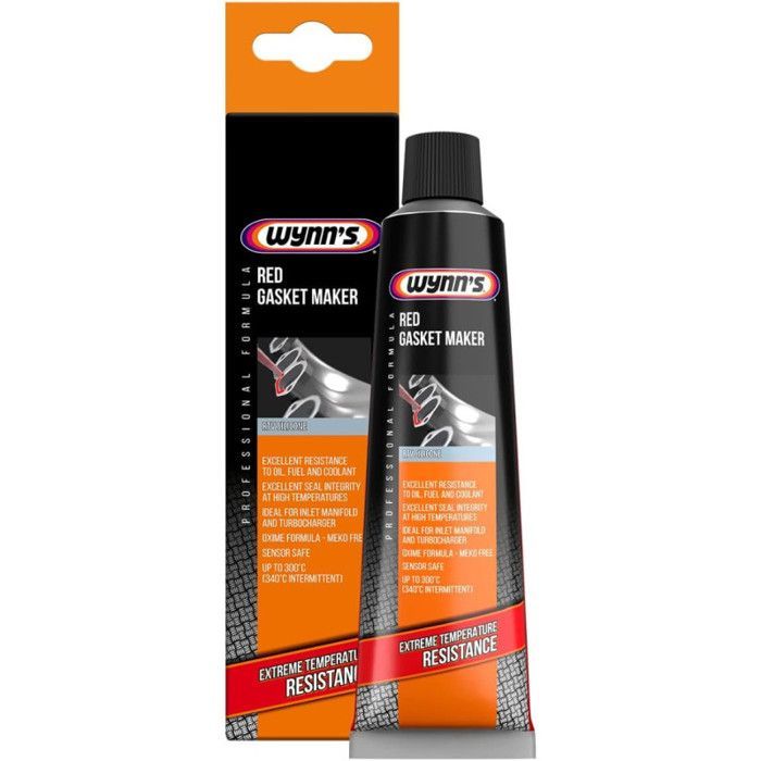 Junta de sellado - Silicona RTV sin MEKO - Ultra resistente - Alta temperatura - Wynn's