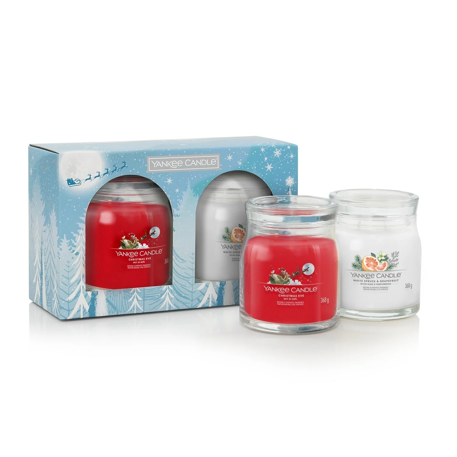 Signature Jar Candles 2 Signature Jar Candles Gift Set - Candela Profumata
