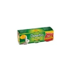 DIETERBA Dieterba Kaninchenfutter, homogenisiert, 3 Gläser à 80 g