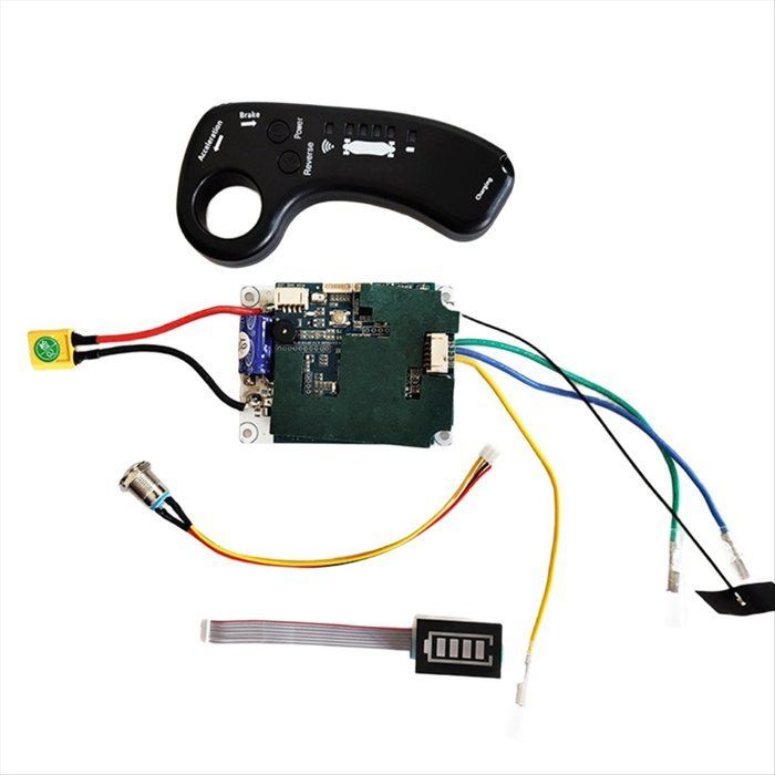 Kit de monopatín eléctrico y longboard 10S 36V, controlador de velocidad única, placa base de repuesto con control remoto.