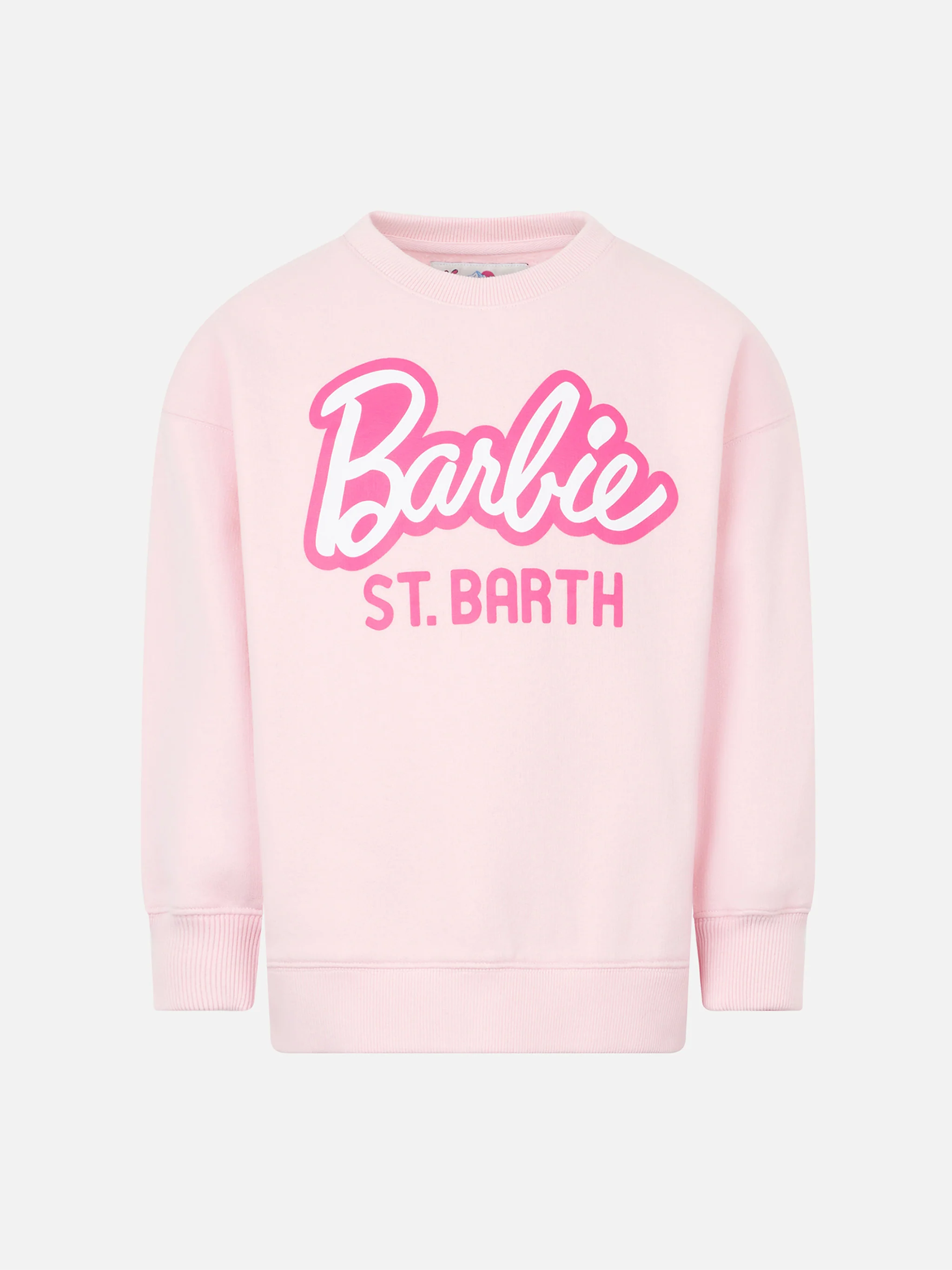Fleece sweatshirt voor meisjes met St. Barth Barbie-print | SPECIALE EDITIE