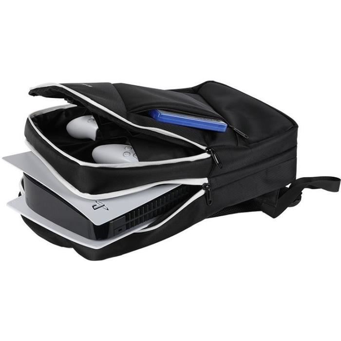Zaino KONIX Mythics Titan per console PS5 e accessori - Capacità 16 litri - Nero e bianco