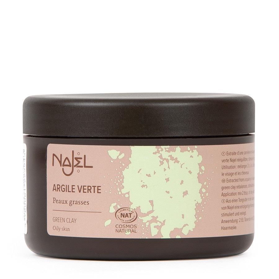 Najel hidratantna maska od zelene gline u prahu - 150 g