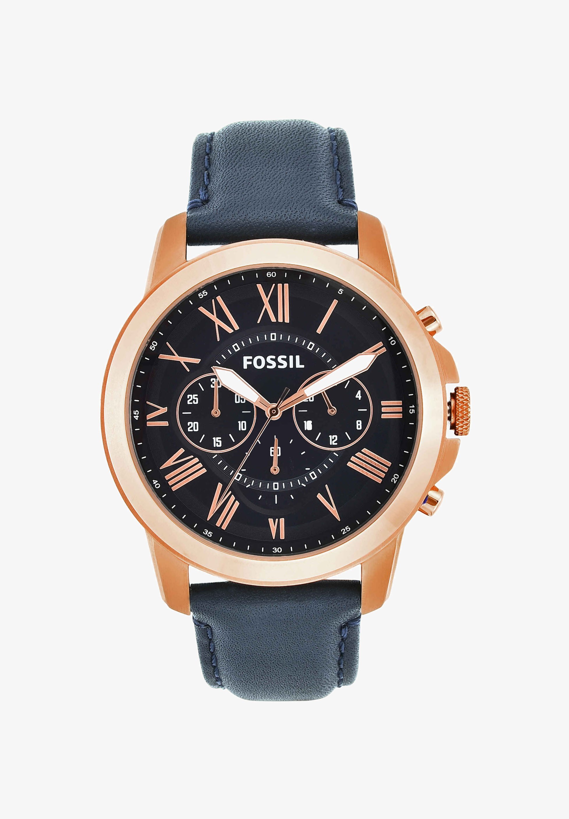 Hodinky Fossil Chronograph - modré