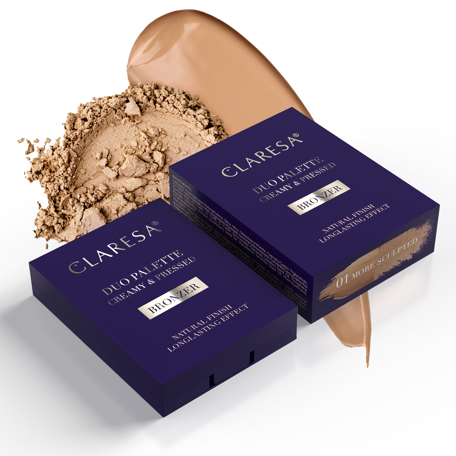 Claresa DUO PALETTE BRONZER