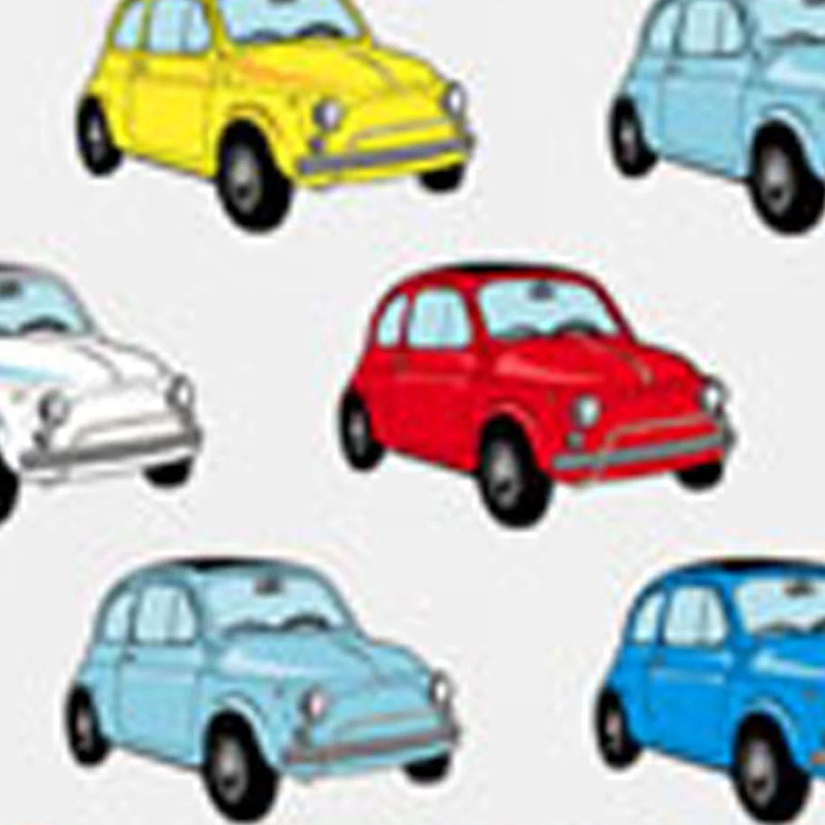 Zwempak voor jongens met Fiat 500 autoprint | FIAT© 500 Edizi