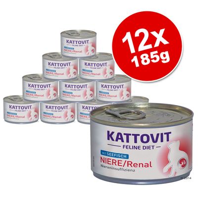 Kattovit Sparpackung 12 x 185 g