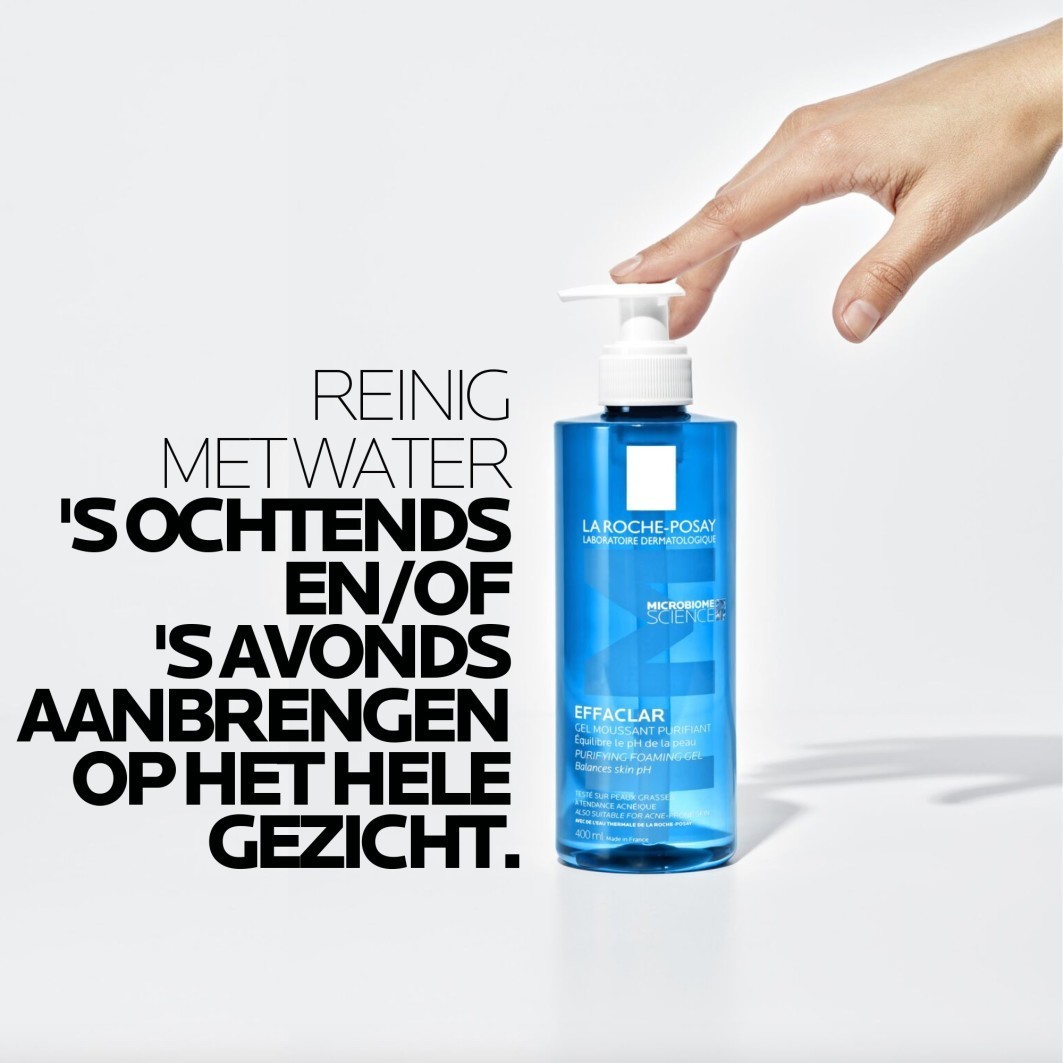 La Roche-Posay Effaclar pjenasti gel za čišćenje - 200 ml