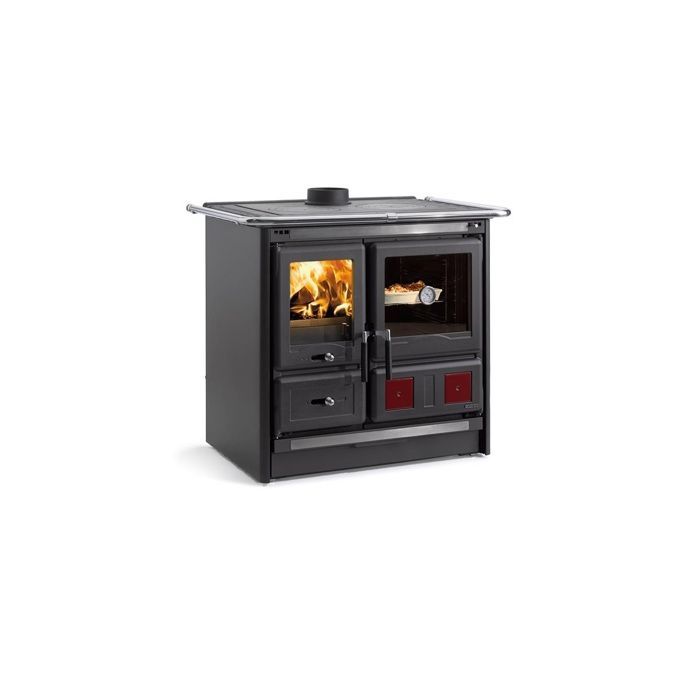 Nordica Cuisinière à bois 9.5kw anthracite - 7015438
