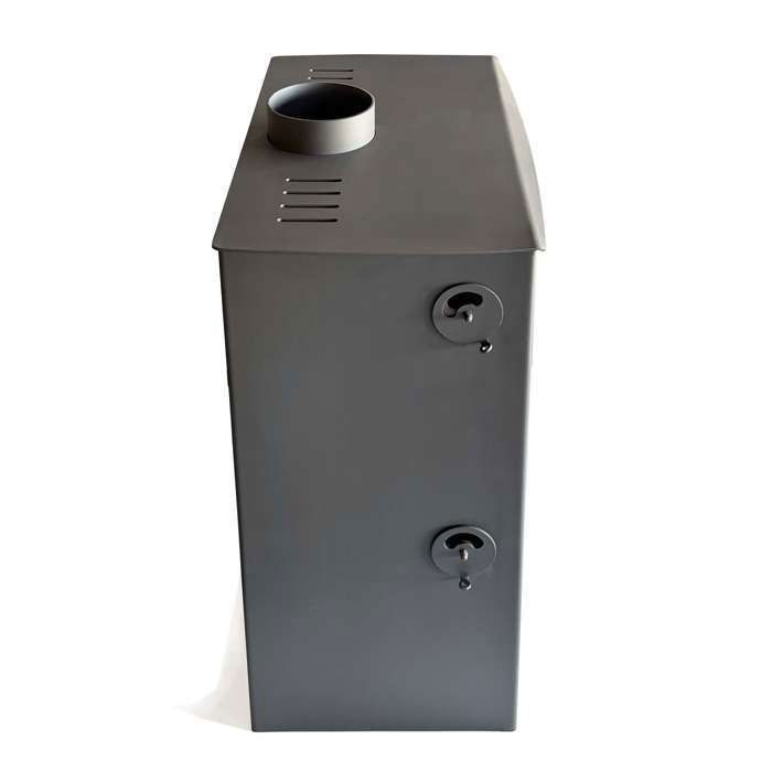 Stufa a legna - Zeux 700 - 11 kW - Classe di efficienza A+ - Tripla combustione