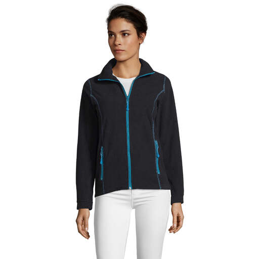 Chaqueta Micro Polar Nova De Mujer Con Cremallera
