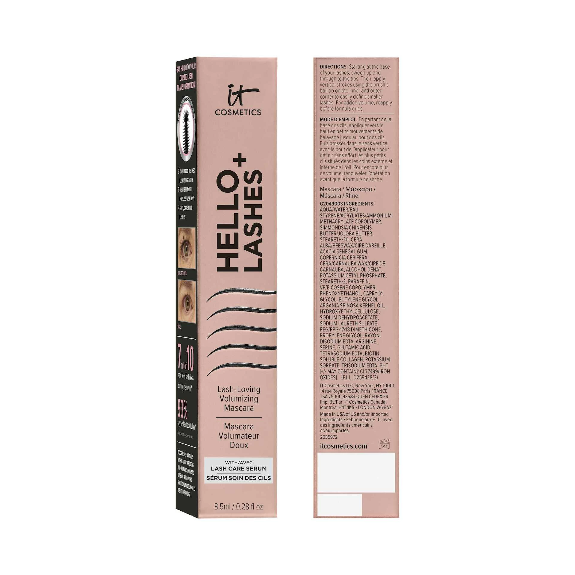 Skropstu tuša Hello Lashes - IT Cosmetics