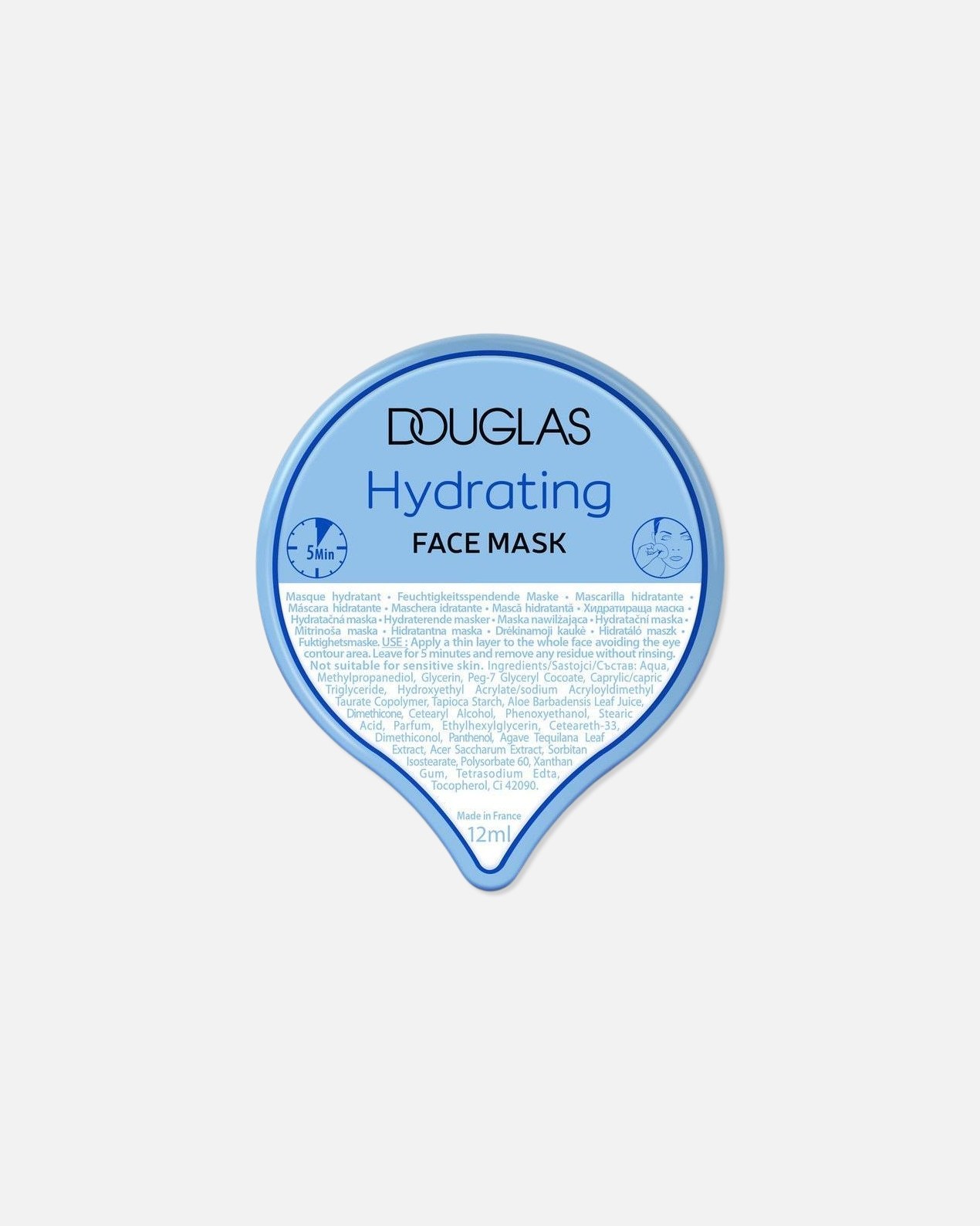 Vlažilna maska za obraz Douglas Collection – 12 ml