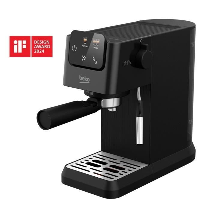 Cafetera espresso manual BEKO - CEP5302B - 1628 W - 1,1 L - Negra