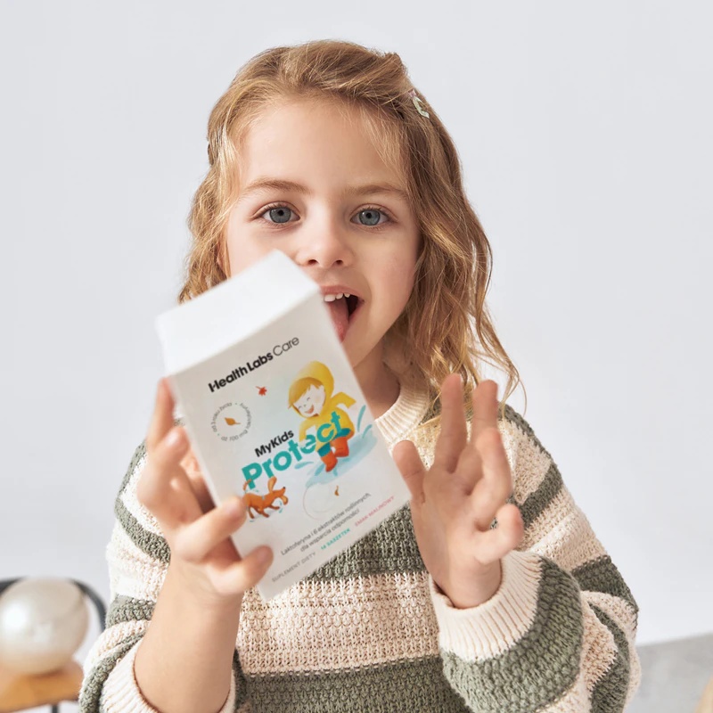 Health Labs Care MyKids Protect дијететски суплемент у праху за орални раствор за подршку имунолошком систему