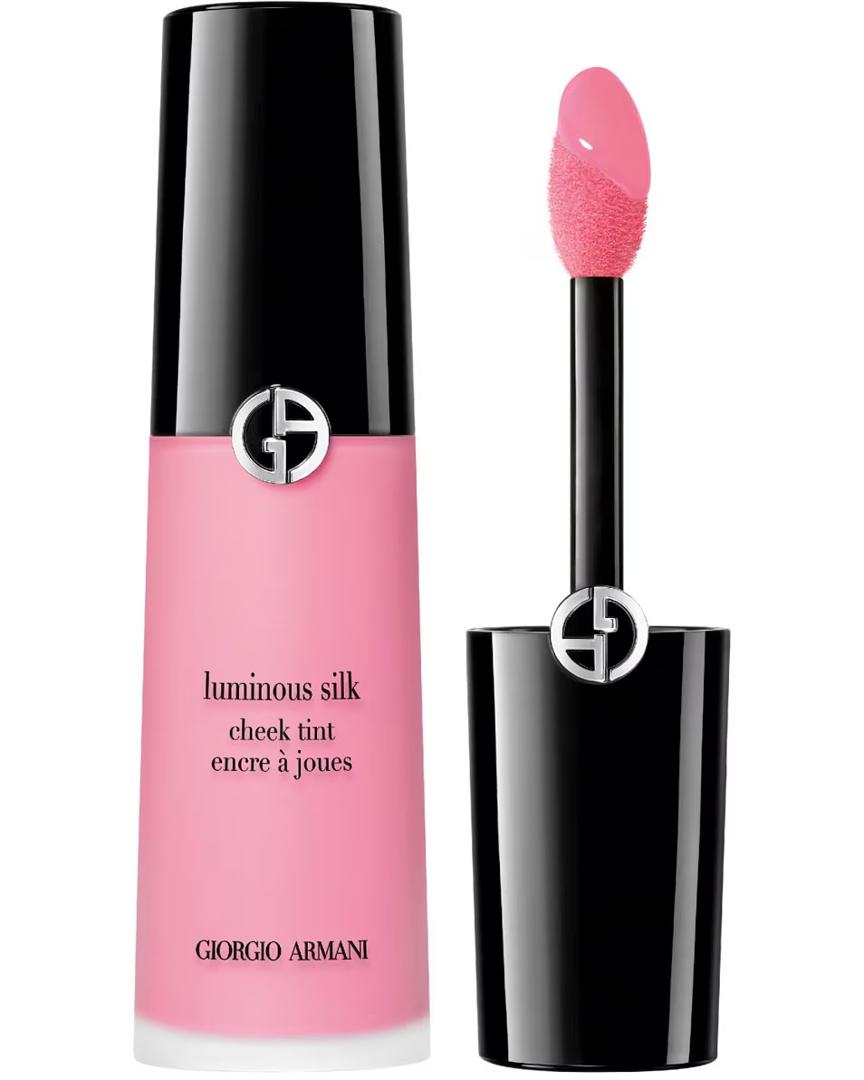 ARMANI BEAUTY Luminous Silk Cheek Tint Fard de obraz lichid, textură mătăsoasă și netedă