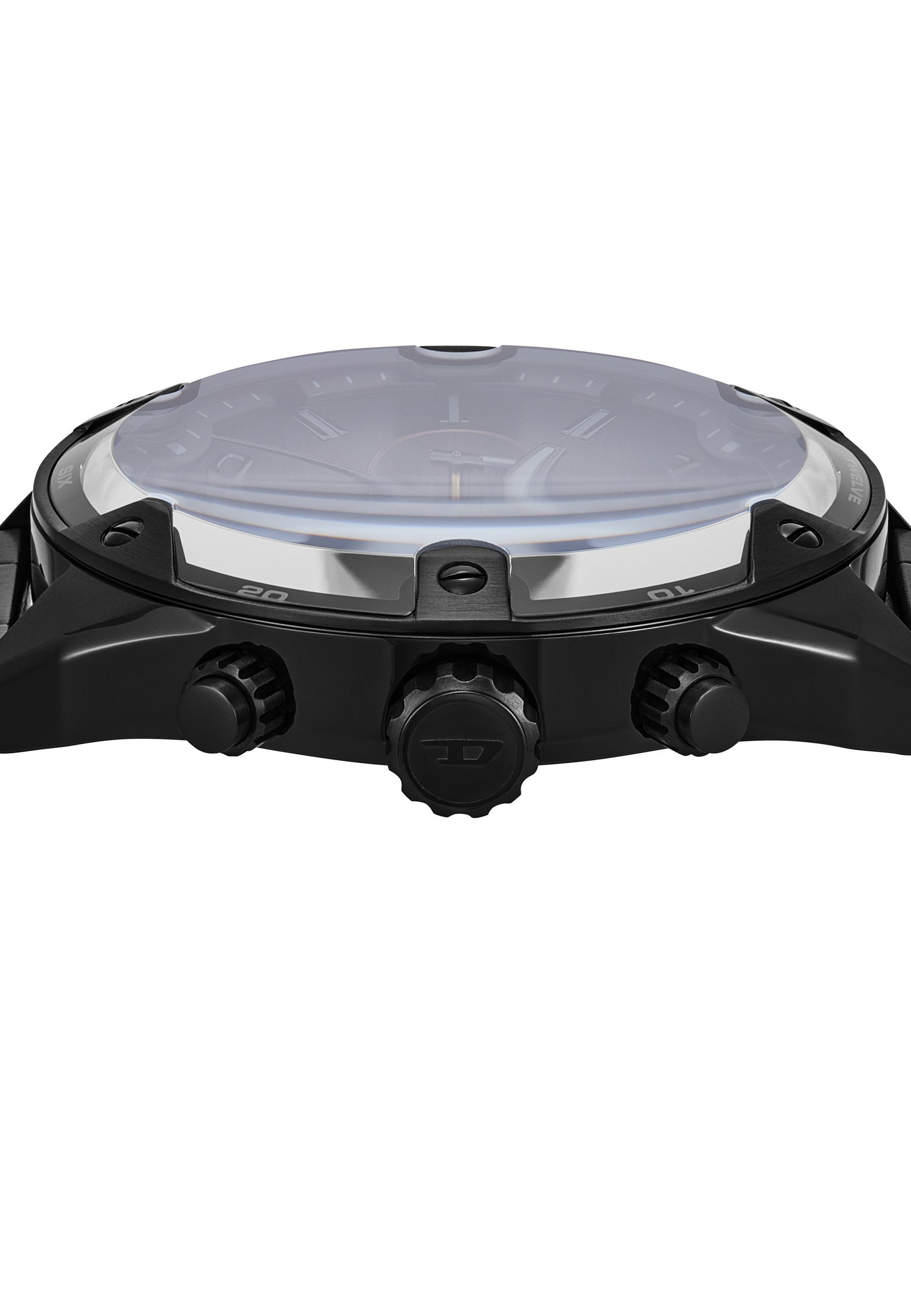 Diesel SPIKED - Chronograafhorloge - zwart