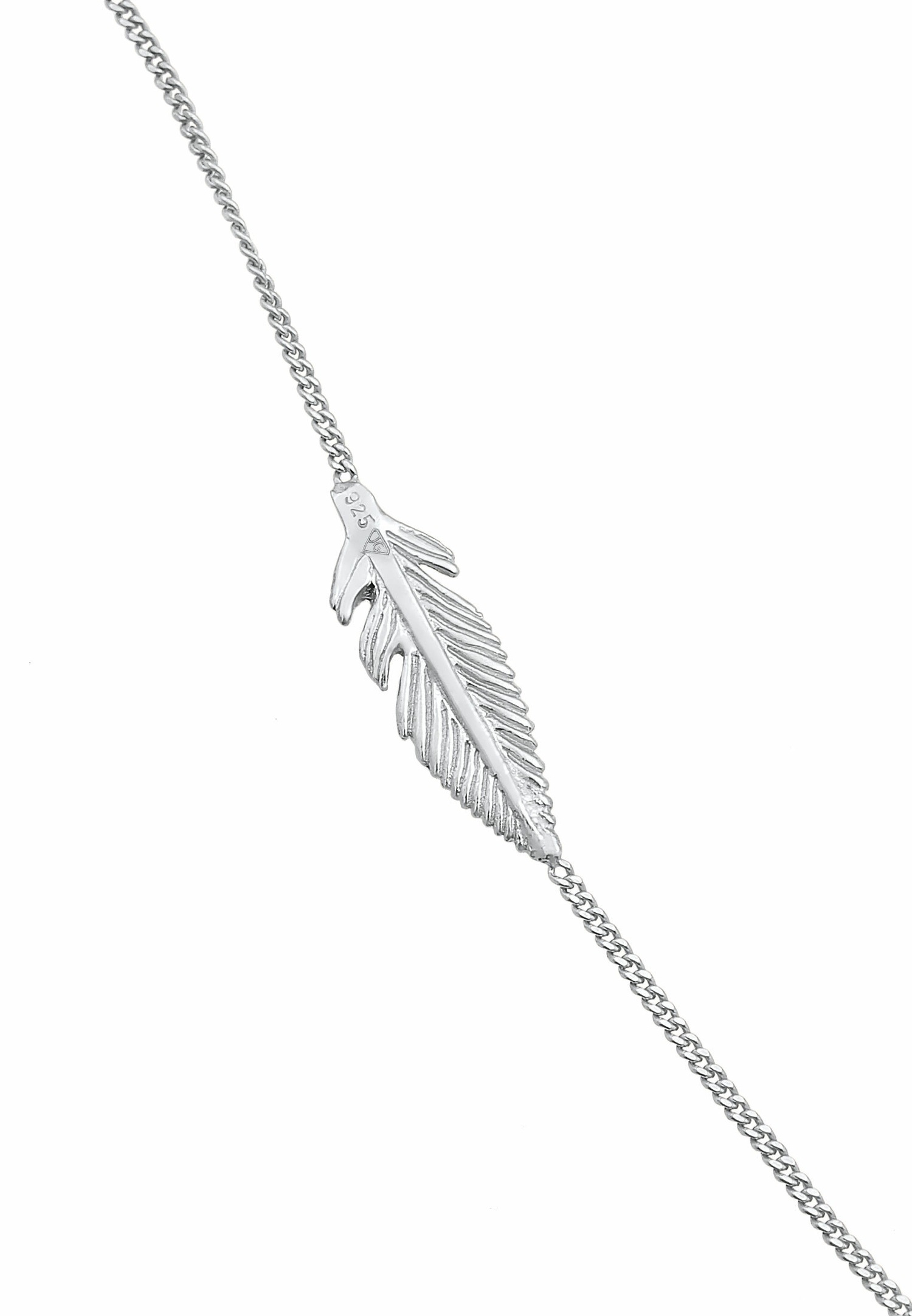 Elli Femmes Symbole Plume Simple en Argent Sterling 925