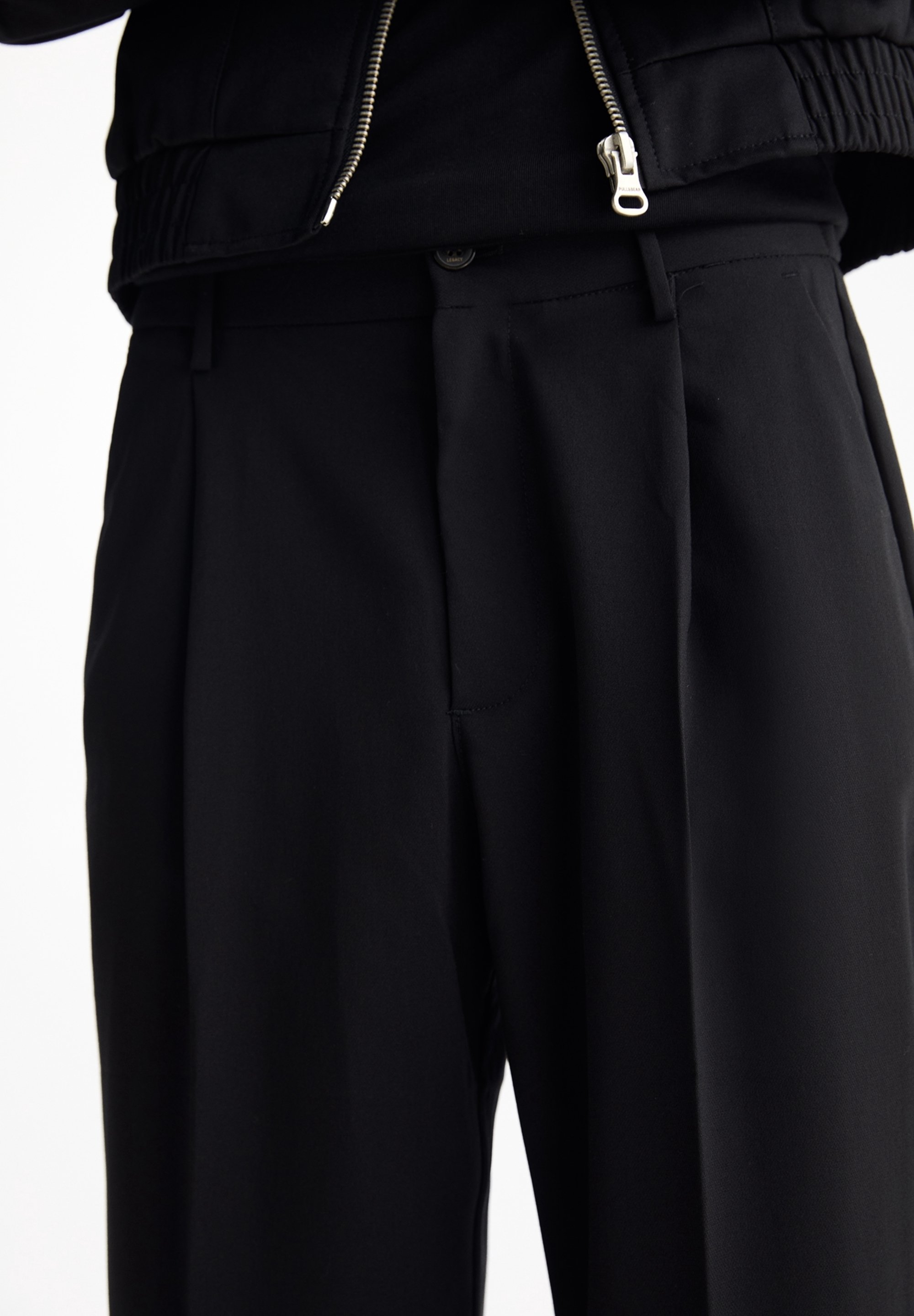 PULL&BEAR Hose - schwarz