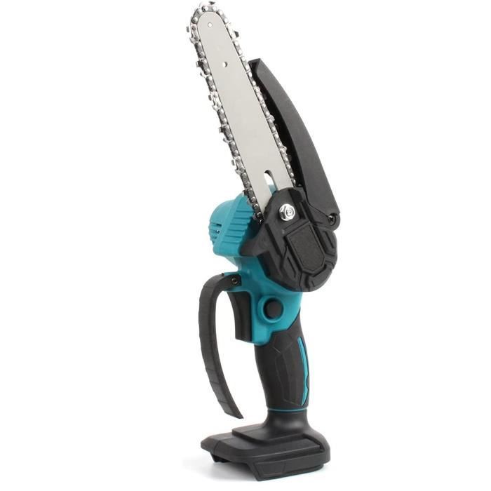 Motosierra inalámbrica de 6 pulgadas, motosierra eléctrica para jardinería y poda de árboles.
